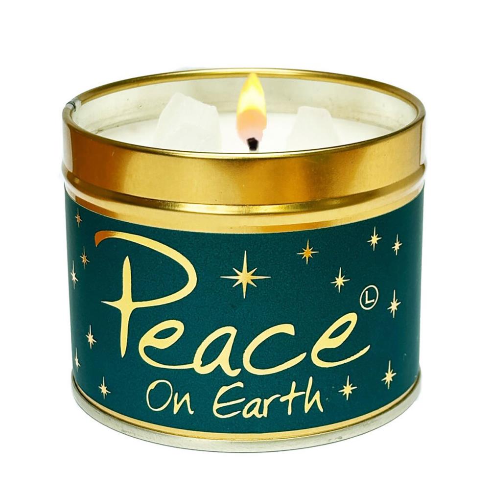 Lily-Flame Peace On Earth Tin Candle Extra Image 2